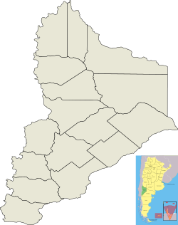 El Huecú is located in Neuquén Province