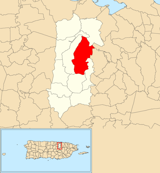 Image Minillas, Bayamón, Puerto Rico locator map