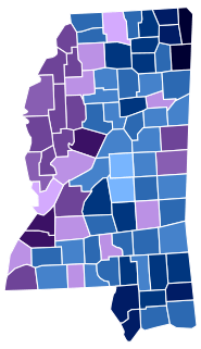 Mississippi racial and ethnic map
