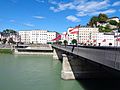 Most Staatsbrücke, Salzburg - jugozapad
