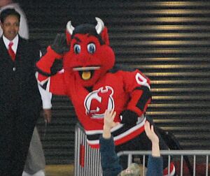 N.J. Devil - Bruins at Devils on Apr 2 2008 (53) (cropped)