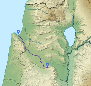 Nahal Kishon Route.png
