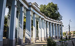 Nicolae Romanescu Park in Craiova, Romania