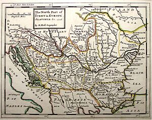North Turkey in Euopre 1726