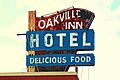 Oakville Inn Hotel Sign