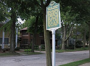 Old Saint Joseph Neighborhood Historical Marker