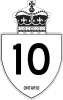 Highway 10 shield