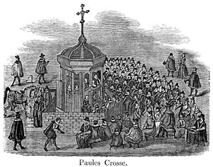Open Air Preaching at Paul's Cross