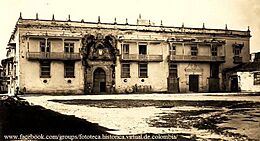 Palace of the Inquisition in 1875 (Cartagena, Colombia)