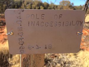 Pole of innaccessibility