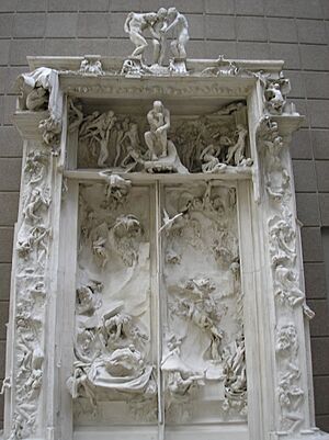 Porte de l'enfer Musée d'Orsay 01