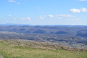 Powell Mountain overlook
