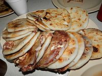 Pupusas El Salvador Centro America