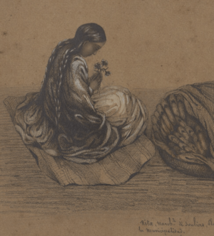 Rita, a show seller in Valpairiso, by Adele de Dombasle