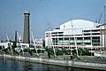 Royal Festival Hall and Shot Tower c1959