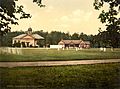 Royal Military College cricket grounds, Sandhurst, Camberley, Surrey, England, ca. 1895