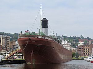 SS William A. Irvin, August 2024