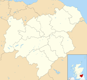 Scottish Borders UK ward map (blank)