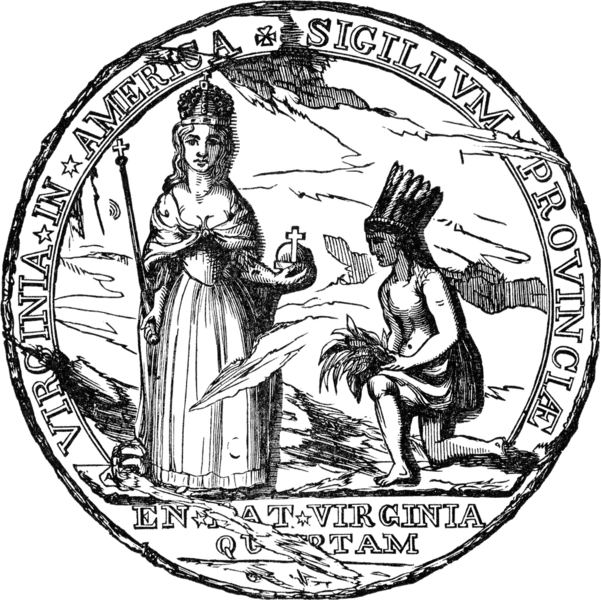 Seal of Virginia (1714)