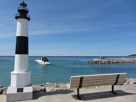 Sister Bay Harbor in Door County, Wisconsin, May 25, 2013