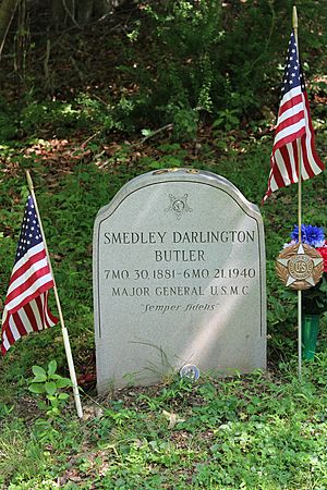 Smedley Butler gravestone