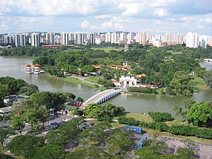 Southern to middle part of Jurong Lake, Singapore