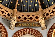 St Mary's Church, Ealing, angels on ceiling, detail