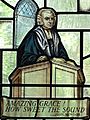 Stained-Glass Image of John Newton - Amazing Grace Writer - St. Peter and Paul Church - Olney - Buckinghamshire - England - 02 (27656254594)