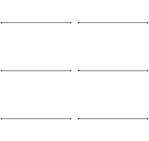 Standing waves on a string
