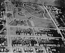 StateLibQld 1 189011 Aerial view of New Farm showing New Farm Park, ca. 1925
