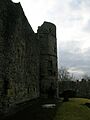 Strathaven Castle, view of tower, South Lanarkshire