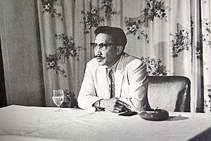 Sultan Omar Ali Saifuddien III in 1962