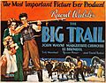 The Big Trail lobby card (title card)