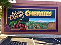 The Dalles Mural - World Famous Cherries