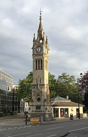 The clock tower Surbiton