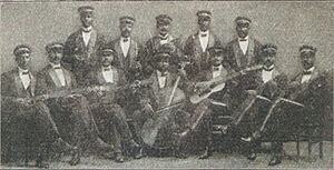 Trinidadian Calypso group Lovey's String Band