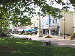 Union Square in Downtown Hickory