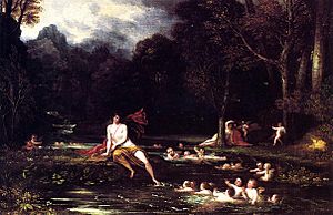 West, Benjamin - Narcissus and Echo - 1805