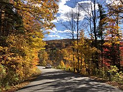 2020-10-17 14 56 43 View south along Sky Line Drive at about 2100 feet above sea level on Equinox Mountain in Sandgate, Bennington County, Vermont.jpg
