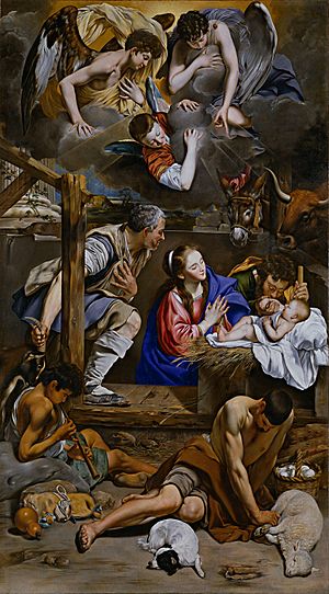 Adoración de los pastores (Maíno)
