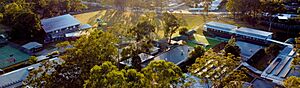 Aerial photograph of Mudgeeraba State School, 2023 02