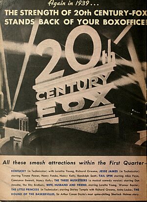 Again in 1939 ... 20th Century Fox