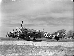 Aircraft of the Royal Air Force, 1939-1945- Supermarine Spitfire. CH5429.jpg
