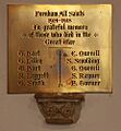 All Saints, Fornham All Saints - Brass WWI - geograph.org.uk - 3127289