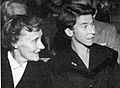 Astrid Lindgren and Tove Jansson in 1958