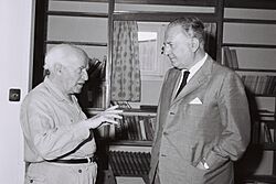 Ben-Gurion - Randolfo Pacciardi - Sde Boker 1958