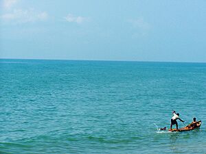 Boatmen in Pondy