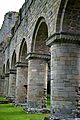Buildwas Abbey - columns north nave
