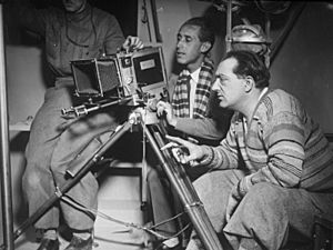 Bundesarchiv Bild 102-08538, Fritz Lang bei Dreharbeiten