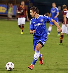 César Azpilicueta Chelsea vs AS-Roma 10AUG2013